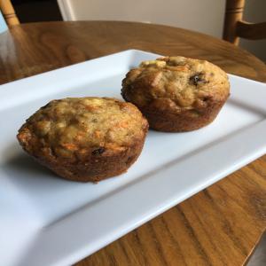 Carrot Muffins With Apple_image