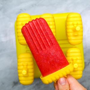 Strawberry Thyme Ice Pops Recipe by Tasty_image