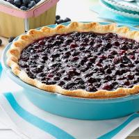 Contest-Winning Fresh Blueberry Pie image