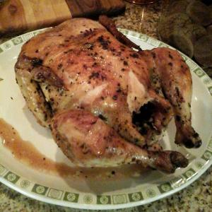 Free Range Roasted Chicken with Juniper and Herb_image