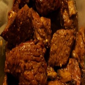 Air Fryer Steak Tips and Portobello Mushrooms Recipe_image