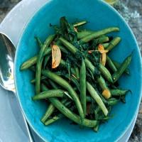 Green Beans and Arugula image