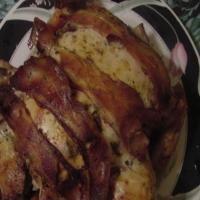 Super Moist Bacon Roasted Chicken_image