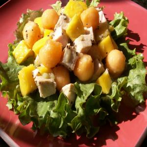 Mango, Melon and Chicken Salad (Low Sodium)_image