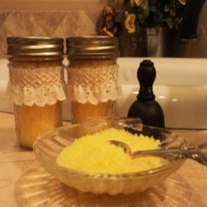 Lemon Bath Salts Gift in a Jar image