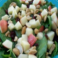Green Apple Spinach Salad_image