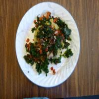 Kale With Tomato and Polenta_image