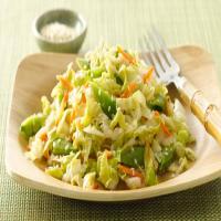 Gluten-Free Sugar Snap Pea Salad with Ginger Dressing image