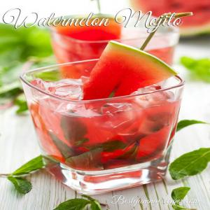 Watermelon Mojito Recipe - (4.6/5) image