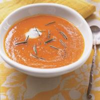 Organic Carrot Soup with Ginger Essence_image