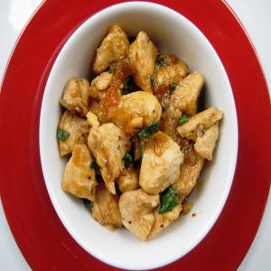 Asian Spiced Chicken With Vanilla Apricot Sauce image