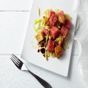 Watermelon and Haloumi Salad image