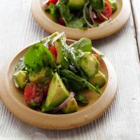 Avocado Salad with Tomatoes, Lime, and Toasted Cumin Vinaigrette image