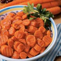 Orange Candied Carrots image