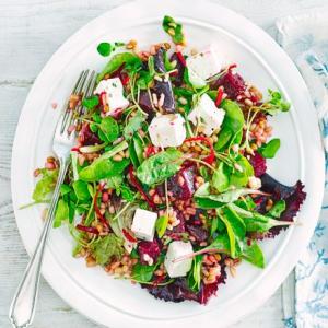 Beetroot, feta & grain salad_image