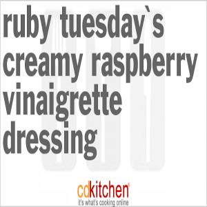 Ruby Tuesday's Creamy Raspberry Vinaigrette Dressing_image