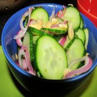 Tangy Thai Cucumber Salad image