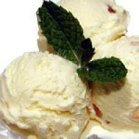 Candied Ginger-Mascarpone Ice Cream image