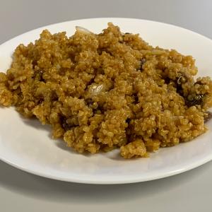 Curried Citrus Quinoa with Raisins and Toasted Almonds image