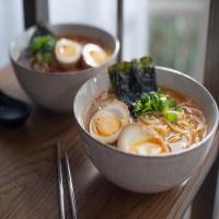 Easy Miso Ramen with Soy Marinated Eggs image