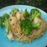 Broccoli and Chicken Noodle Bowl image