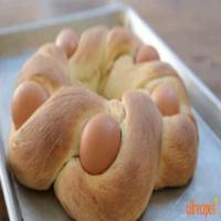 Braided Easter Egg Bread image