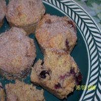 Cinnamon-Sugar Blueberry Muffins_image