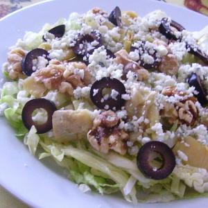 Walnut Blue Cheese Artichoke Salad_image