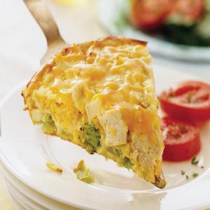 Impossibly Easy Chicken 'n Broccoli Pie_image
