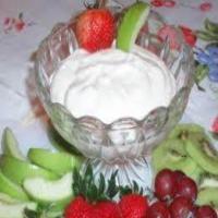 Devonshire Cream Fruit Dip_image
