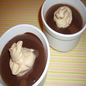 Chocolate Pudding With Espresso Whipped Cream_image