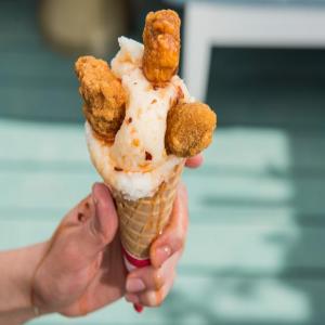 Chicken and Waffle Cones image
