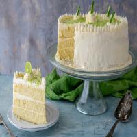 Key Lime Cake With White Chocolate Frosting (Paula Deen) image