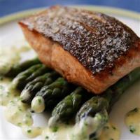 Seared Salmon with a Lemon -Chive Beurre Blanc Recipe - (4.4/5) image