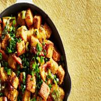 Cornbread Stuffing with Pancetta and Scallions image