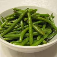 Easy Garlic Green Beans image