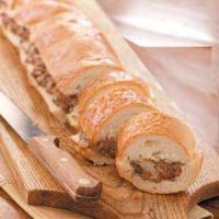 French Bread Stuffed with Beef image