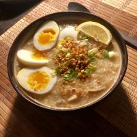 Chicken Arroz Caldo (Chicken Rice Porridge) image