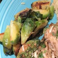 Caramelized Lemony Brussels Sprouts_image
