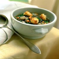 Lentil and Escarole Soup image
