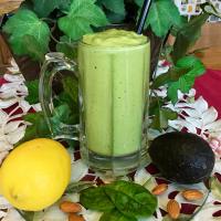 Lemon Spinach Mint Smoothie_image