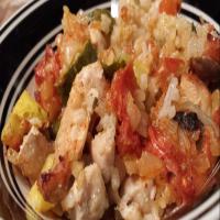 Dottie's Zucchini, Chicken, and Rice Casserole image