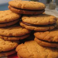Fudge-Filled Peanut Butter Cookies image