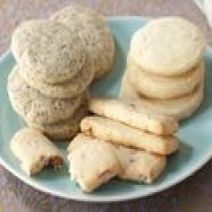 Classic Shortbread Cookies in 4 Ingredients with added 1 ingredient Variations_image