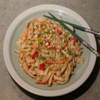 Spicy Thai Noodles with Vegetables image