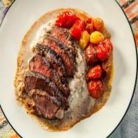 Grilled Filet Mignon with Pommes Anna_image