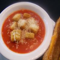Quick Creamy Tomato Soup With Herbs image