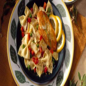 Lemon-Chive Pasta and Peppers image