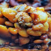 Aunt Charolette's Calico Baked Beans image