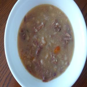 Slow Cooker Ham and Beans image